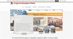 Desktop Screenshot of gruppiarcheologici.org